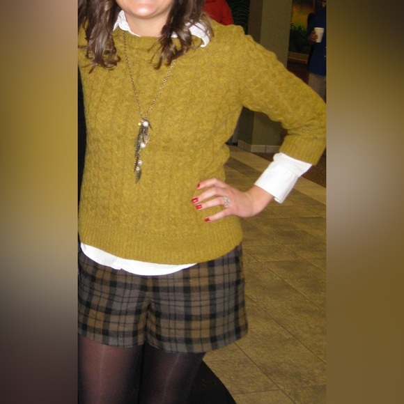 Lands End Canvas-Knit cropped Sweater-Size Medium - Picture 5 of 5